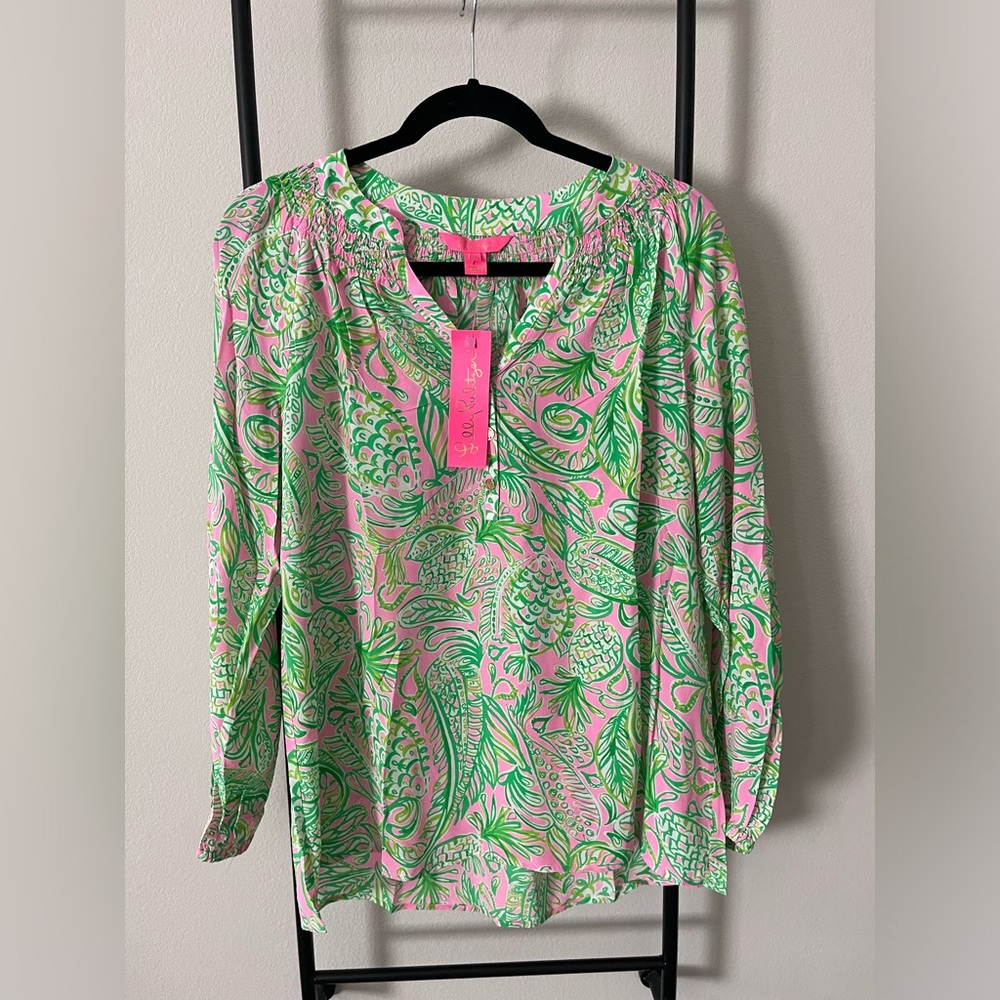 Lilly Pulitzer ELSA SILK TOP